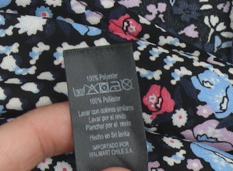 George Women's Multicoloured Floral Blouse Size 14