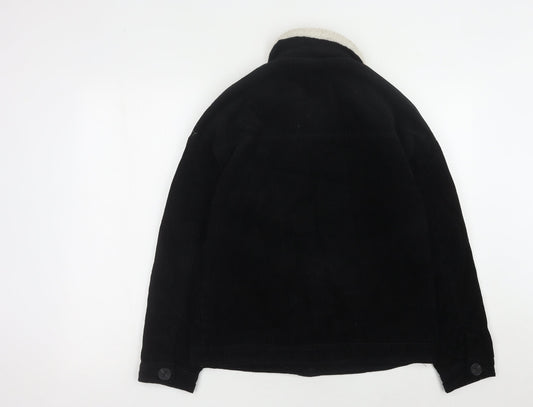 Denim Co. Women's Black Corduroy Jacket Size 6