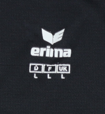 Erima Men's Black Sports Jersey Size L