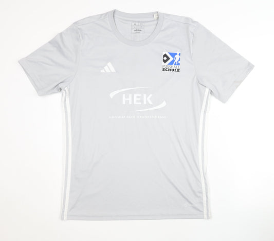 Mens UK Size M adidas Grey Football T-Shirt