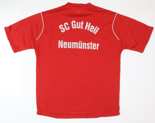 JAKO Men's Red 2XL Football Jersey T-Shirt