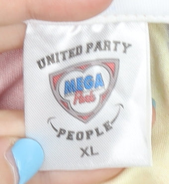 MEGA Park Multicoloured Men XL Graphic T-Shirt