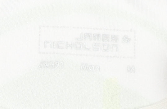 James & Nicholson Men's Blue & White Graphic T-Shirt