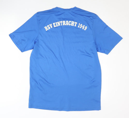 Joma Men's Blue Gym T-Shirt, Size S, Breathable