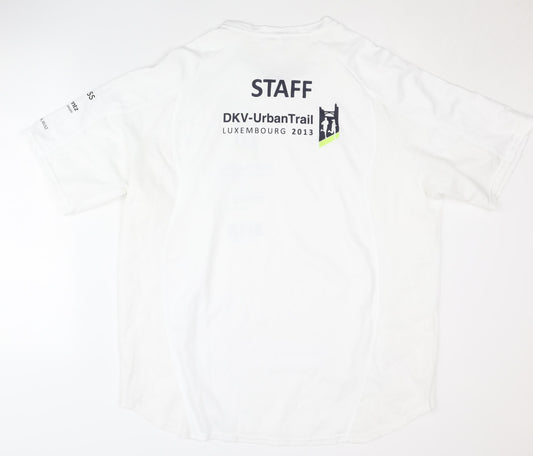 Proact Men's White 2XL Running T-Shirt