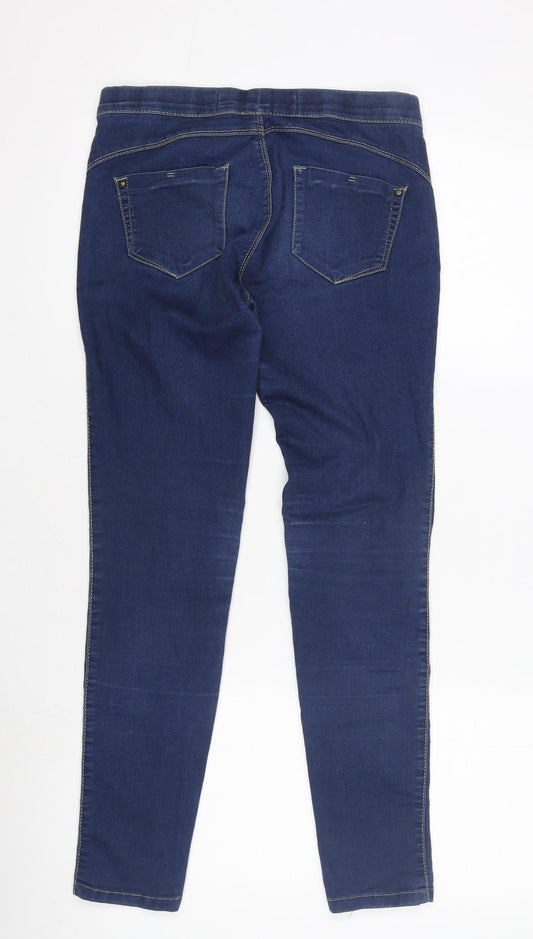 Denim Co. Women's Blue Jegging Size 6 Casual Trousers