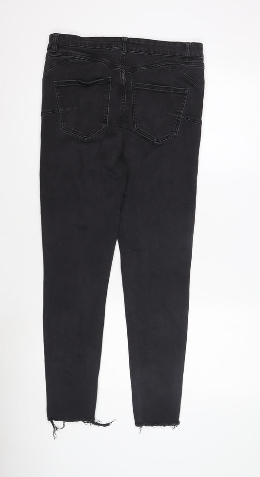Denim Co. Women's Black Skinny Jeans Size 16