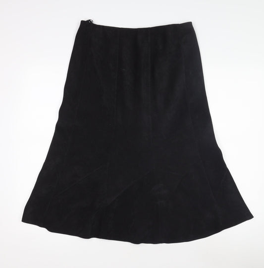 Classic Women's Black Flare Skirt Size 12