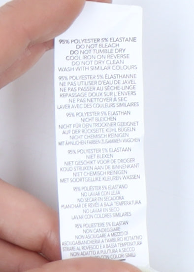 Boohoo Women’s Green Wrap Blouse UK 12