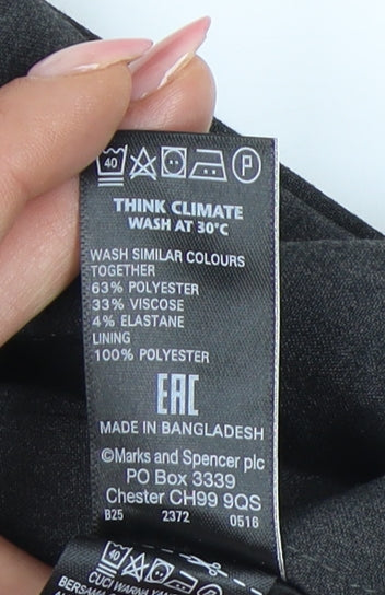 Marks and Spencer Women's Black Pencil Skirt Size 10