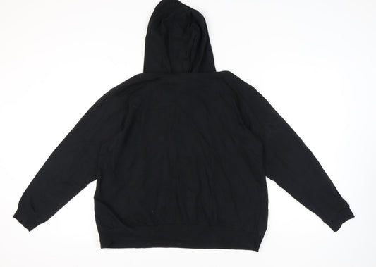 Womens UK Size 16 ASOS Black Pullover Hoodie