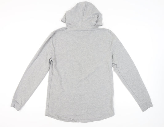 Mens UK Size L ASOS Grey Pullover Hoodie