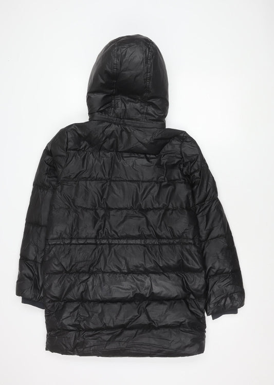 Levi's Women's Black XS Puffer Jacket with Hood