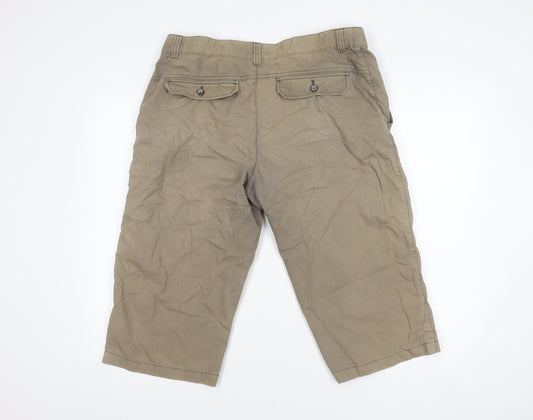 Wolsey Men's Beige Shorts, Size M, Casual Summer