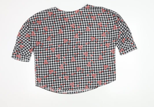 Papaya Women's Black Floral Blouse Size 16