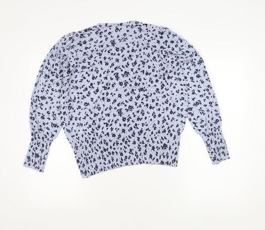 Womens UK Size 16 Marks and Spencer Blue Pullover Jumper