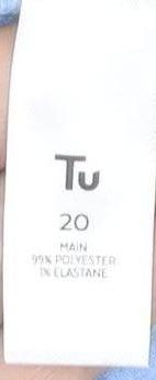 Tu Women's Multicoloured Floral Dress Size 20