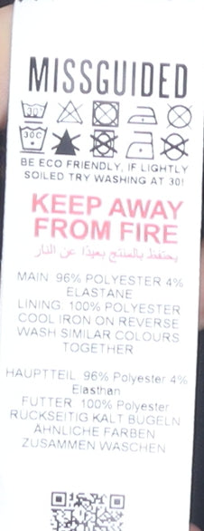 Missguided Women's Long Multicoloured Geometric Skirt, Size 8