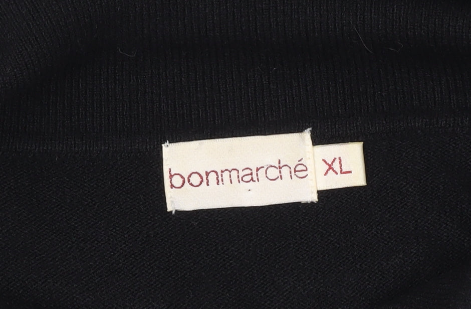 Womens UK Size XL Bonmarché Black Pullover Jumper