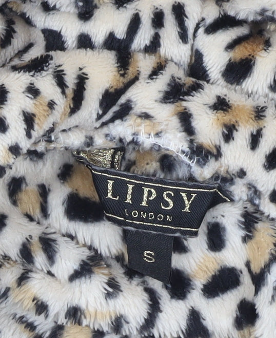 Lipsy Women's Multicoloured Animal Print Hoodie S