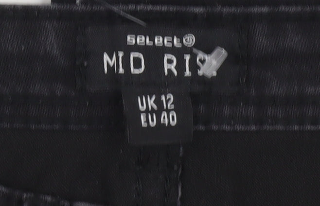 Select Women's Black Mid Rise Jeans Size 12