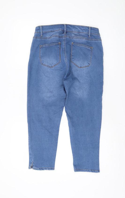 Peacocks Blue Jegging Womens Size 12 Stretch Denim