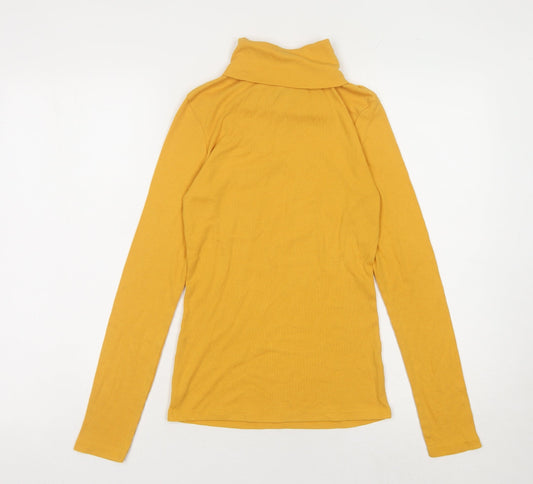 Womens UK Size 12 New Look Yellow Pullover Jumper