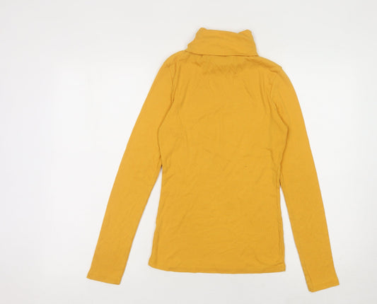 Womens UK Size 12 New Look Yellow Pullover Jumper