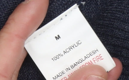 Industrialize Men's Blue M Pullover Jumper Crew Neck