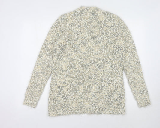 Womens UK Size M New Look Multicoloured Cardigan Jumper