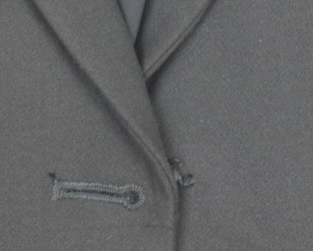 Jaeger Women's Black Blazer Size 10 Regular Fit