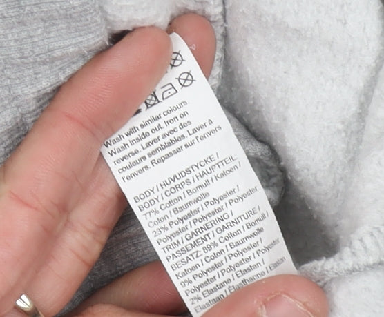 River Island Men's Grey Jogger Trousers M