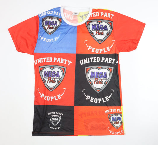 Mens UK Size XL Mega Park Multicoloured T-Shirt