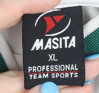 Masita Men's XL White Football Jersey