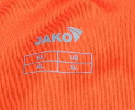 Jako Men's Orange XL T-Shirt - Gym & Training