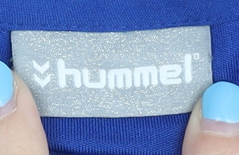 Hummel Boys Blue Sports Jersey T-Shirt 16 Years