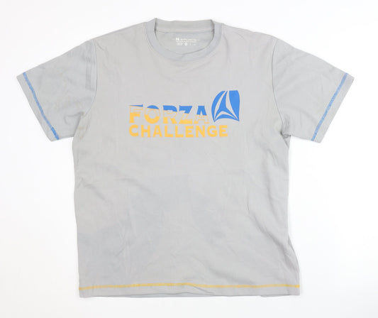 N.Sports Grey Men's M T-Shirt Basic Activewear