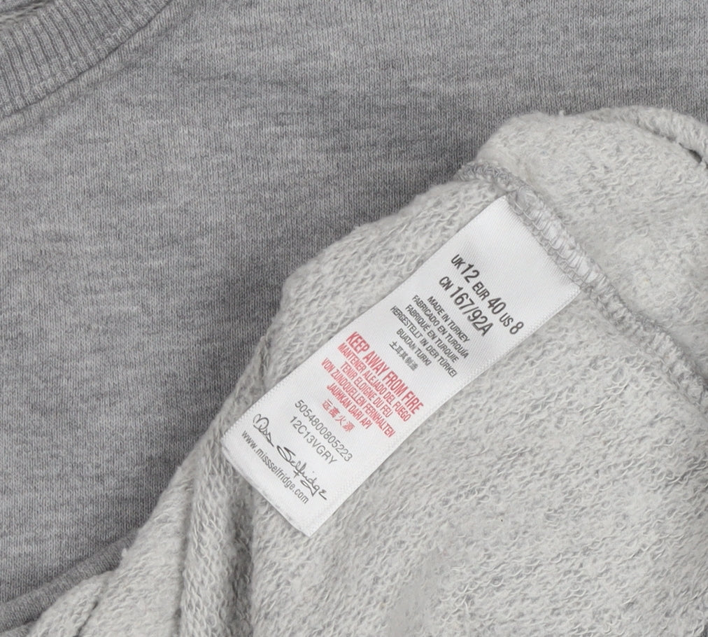 Marks and Spencer Women’s Grey Pullover Sweatshirt Size 12