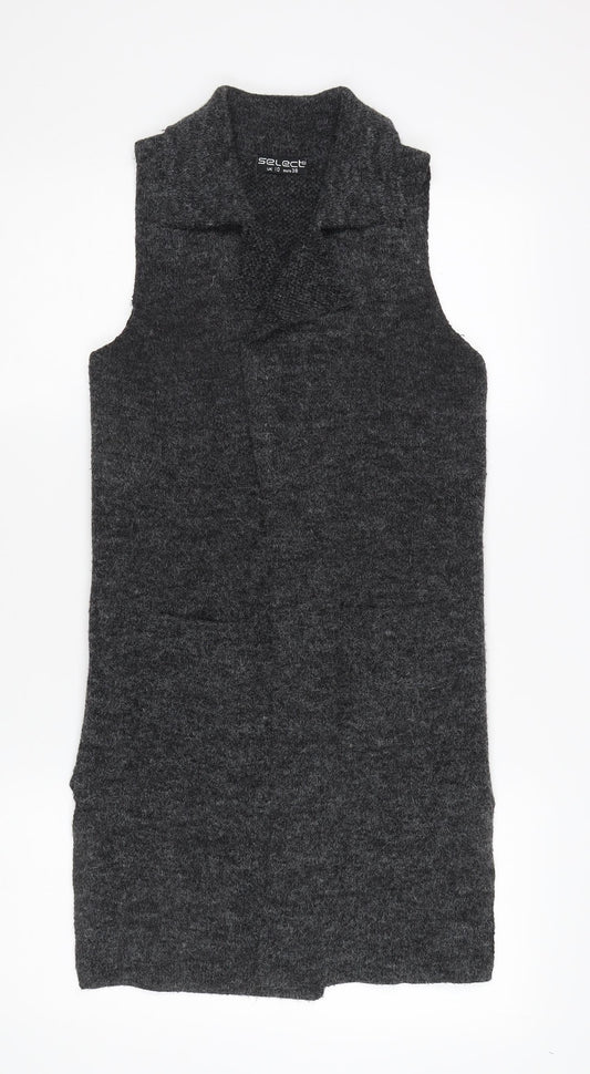 Womens UK Size 10 Select Grey Gilet