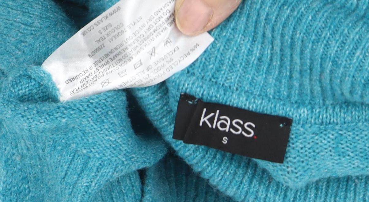 Womens UK Size S Klass Blue Pullover Jumper
