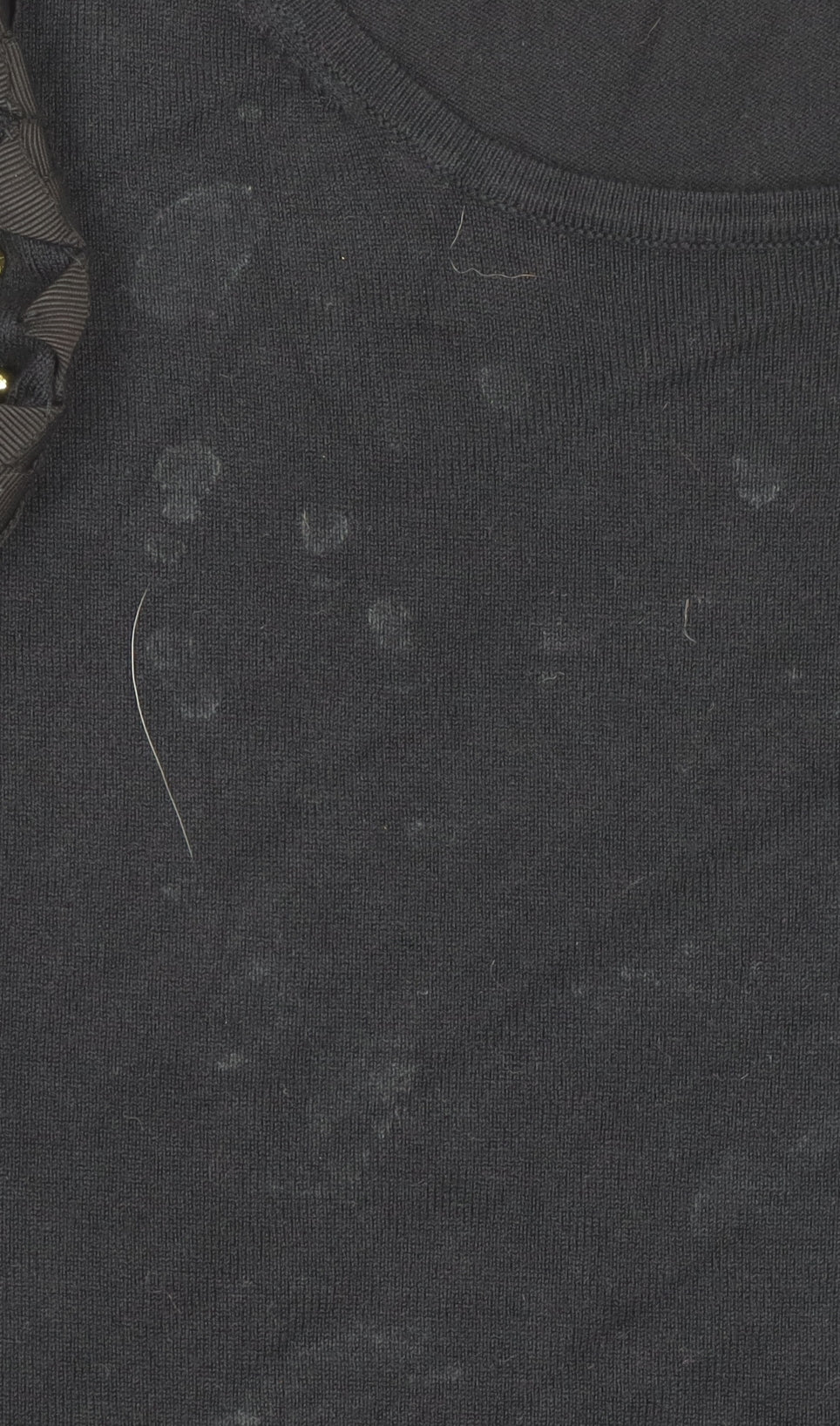 Frank Saul Women's Black Studded Cardigan M