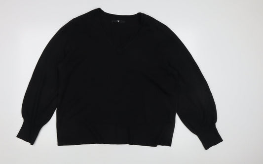 Womens UK Size 20 Very Black Pullover Jumper