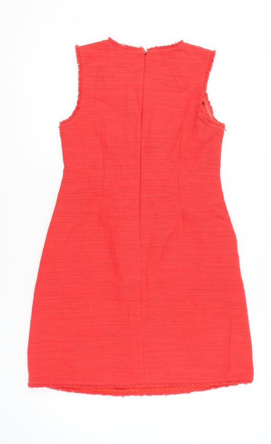 Banana Republic Women's Red Sheath Dress Size 6