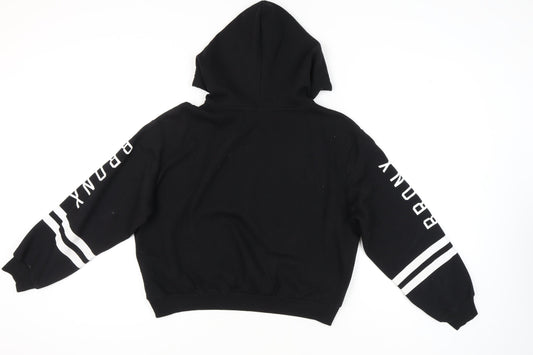 H&M Women's Black Pullover Hoodie Size M