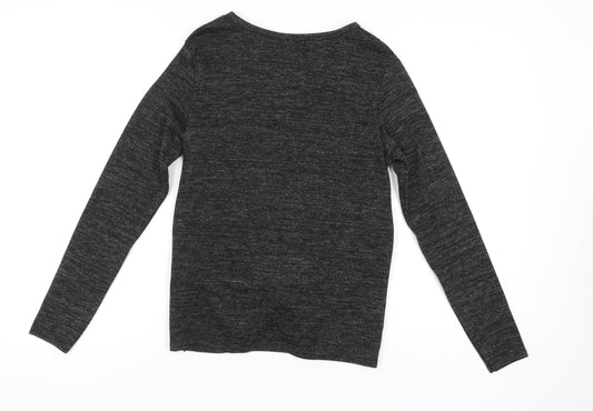 Womens UK Size 10 New Look Black Pullover Jumper