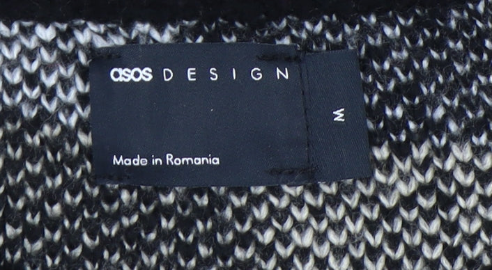 Unisex Adults UK Size M ASOS Black Pullover Jumper