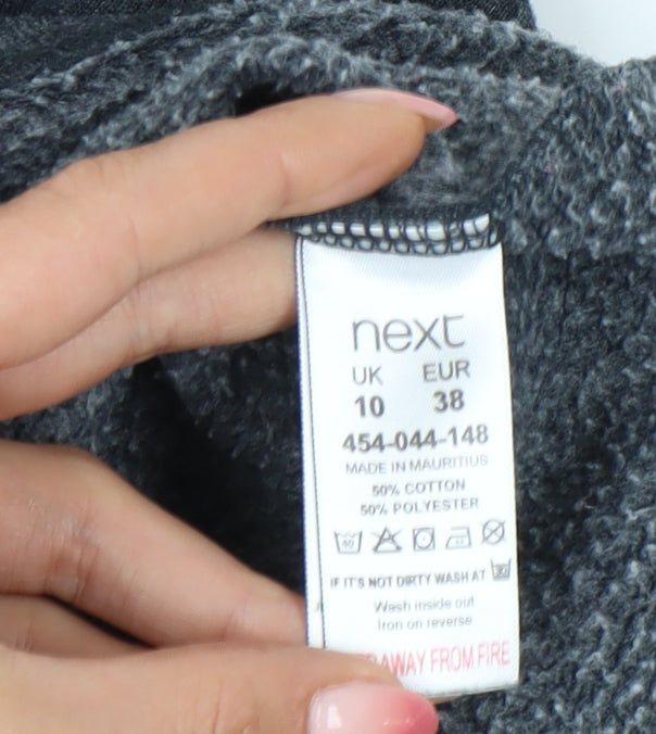 Womens UK Size 10 NEXT Grey Pullover Sweatshirt
