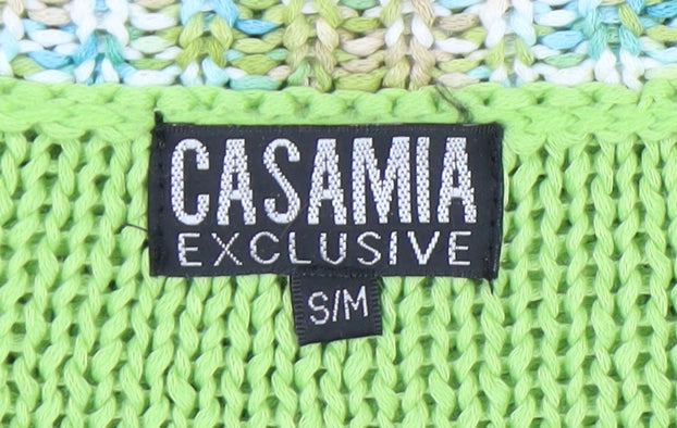 Womens UK Size S Casamia Exclusive Green Pullover Jumper