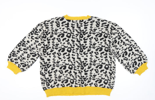 Womens UK Size 20 M&Co Multicoloured Pullover Jumper