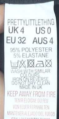 PrettyLittleThing Black Skirt Women's Size 4